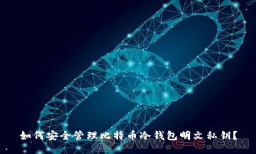 如何安全管理比特币冷钱包明文私钥？